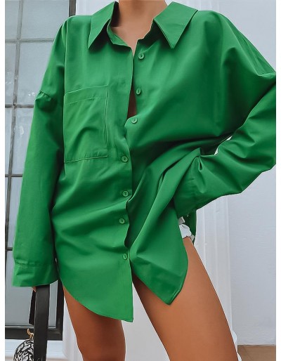 NIKIA dámská zelená košile Dstreet DY0258