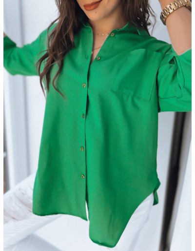 Elegantní dámská košile KATILIN Barva zelená DSTREET DY0313