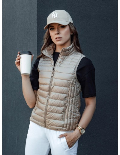 Kamizelka pikowana damska STYLISHZ różowa Dstreet TY4449